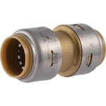 (6)- Sharkbite 3/4 In. Push-to-connect Straight Brass Coupling Ur016a. Fixed Price $75.23.