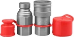 1/2" Skid Steer Bobcat Flat Face Hydraulic Quick Connect Couplers W Dust. Fixed Price $46.16.