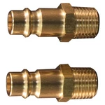 Milton High Flow V Style Hose Pipe Fitting Couplers 1 4 Male Npt 2 Pack. Fixed Price $9.69.
