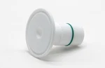 Hfs(r) Male Tapered 24/40 To Tri-clamp 1.5" Ptfe Adapter With Gasket,. Fixed Price $31.50.
