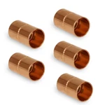 3/4" Plumbflex Copper Coupler Sweat/solder Fittings 100 Lot (rolled Tube) *new*. Fixed Price $129.95.