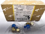 Box Of 8 - Ssp Unilok Male Elbow, 1/4 Tube Fitting X Mnpt, Brass, Ibu4me4. Fixed Price $32.95.