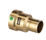 Viega 76575 Transition Coupling 1/2" Bronze Ips To Cts Lead Free. Fixed Price $54.59.