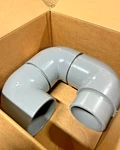 Lot Of 3 Spears 806-060c Standard Elbow 6in 90 Deg Socket W/ Short Nipple. Fixed Price $84.00.
