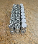 1js43-8-8 Aftermarket Hydraulic Hose Crimp Fittings 1/2 Flat Face 24 Pack. Fixed Price $149.99.