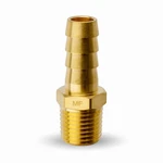 Maacflow Brass 1/4" Male Npt To 3/8" Barb X Npt, Gold. Fixed Price $11.31.