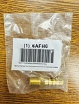 6afh6 3/8" Hose Barb X 1/4" Male Npt Brass Fitting, New. Fixed Price $4.00.