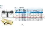 Swagelok B-400-3ttm Brass Tube Fitting Fnsp Bin M 9 Qty 1. Fixed Price $29.99.