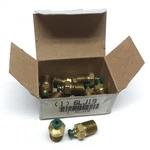 Lot Of 10 Parker 68plp-2-4 Prestolok Push-in Fittings, 1/4" Npt To 1/8" Tube. Fixed Price $50.00.
