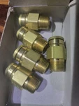 Parker X68ptc-8-6 Push To Connect Air Fitting Brass 1/2 Tube X 3/8 Mpt (qty 5). Fixed Price $40.80.