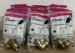 Sharkbite 818072 For Pex 1/2" Push-to-connect 90-degree Brass Elbow *lot Of 24*. Fixed Price $112.49.