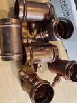 Press Copper Propress 2x2x 1/2 Reducing Tee Fitting Viega 15538 Pex-b Adapter !!. Fixed Price $24.42.