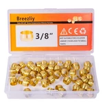 50pcs Tube Od 3/8" Brass Compression Sleeves Ferrules,brass Fitti.... Fixed Price $15.89.
