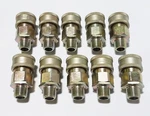 10 Snap-tite Vhc6-6m 3/8" Body X Npt Male Quick Connect - Release Coupler. Fixed Price $49.99.