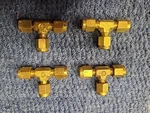 Swagelok 1/8 In Union Tee, Brass , Swagelok: B-200-3. Fixed Price $20.00.