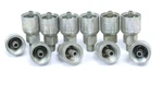 Lot Of 11 Eaton Ttc-4 Hydraulic Hose Fittings Ttc4. Fixed Price $32.95.