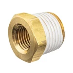 Hex Bushing Brass Class 125 Pipe Fittings, 1/2 In Male Bspt X 1/4. Fixed Price $14.39.
