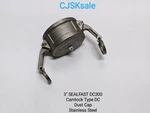 3" Sealfast Dc300 Camlock Type Dc Dust Cap 316 Stainless Steel (used).. Fixed Price $13.30.