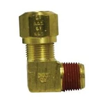 38104 90 Deg Elbow, 1/2 In Tube Od X 3/8 Male Nptf, Brass, 2 Pack. Fixed Price $27.16.