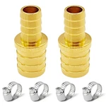Uenede Brass Barb Reducer, 5/8" To 1" Hose Id, Barbed 1"-5/8",. Fixed Price $22.05.