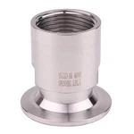 Dernord 1.5'' Tri Clamp Adapter To 1 Inch Fnpt Thread Ferrule Sanitary Pipe F.... Fixed Price $23.60.