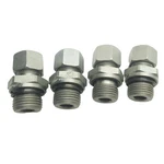 Lot Of 4 Brennan D7400-l12-08-ed Fittings 1/2in Bspp Male To 24 Din, 12mm. Fixed Price $60.00.