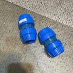 Lot Of 2 Dura-line Clearlock Push Lock Coupler Tsidr 11.5 Blue 2" 20005386. Fixed Price $16.75.
