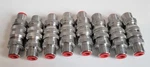 Lot Of 8 Used Pairs Parker Fs-251-4fp & Fs-252-4fp Hydraulic 1/4 Npt Female. Fixed Price $999.00.