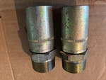 2 Pcs Set Weatherhead Eaton Hydraulic Crimp Hose Fitting 430 -12u. Fixed Price $19.95.