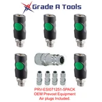 Prevost Esi 071251 Male Safety High Flow Air Coupler (5). Fixed Price $122.03.