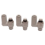 Lot Of 3 Smc As2311f-02-08s Flow Control Fitting, 1.0mpa, 8mm One-touch, R1/4. Fixed Price $35.00.