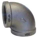 Anvil 8700123758 Black Finish Malleable Iron 90 Degree Elbow 3/4 In. Npt Female. Fixed Price $9.80.
