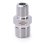 U.s. Solid 1pc Stainless Steel Pipe Fitting Hex Nipple Mnpt 3/8" X 1/4". Fixed Price $9.29.