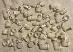 Massive Lot Of 54 Anderson Metals Nylon Nipples Caps Adapters Elbows New. Fixed Price $60.00.