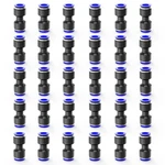 Etermutable 30packs Straight 1/4"od Push To Connect Pu-1/4/30pcs, Blue. Fixed Price $14.76.