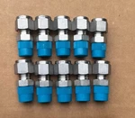 Lot Of 10: Swagelok Ss-600-1-4 Tube Fitting Connector 3/8" X 1/4" Male Npt. Fixed Price $135.00.