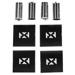 Xwf44pk 4 Pack Of 4-gauge Wire Ferrules With Nvx Heat Shrink. Fixed Price $9.99.