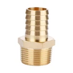 U.s. Solid Brass Hose Fitting, 3/4" Barb X Npt Male, 1 Pcs,. Fixed Price $14.99.