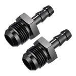 Evil Energy 8an Male To 5/16" Barb Push On Fitting Adapter Aluminum 2pcs. Fixed Price $35.79.