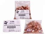 (100 Pcs) Ndl N-1009 3/8" Od X 1/4" Id Cxc Rolled Stop Tube Wrot Copper Coupling. Fixed Price $119.99.