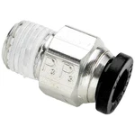 Parker W68plp-8-6 Push-to-connect Fitting, Brass, Silver. Fixed Price $9.59.