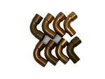 (8) Nos Mueller 5/8 X 90 Elbow Long Radius Copper Pipe Fittings W. Fixed Price $17.59.