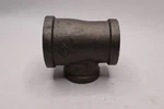 Proflo Reducing Tee Black Malleable Iron 1-1/2" X 1-1/4" 1" Ibtjhg. Fixed Price $11.62.