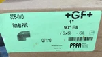 Case Of 10 New Georg Fischer Pvc 1" 90 Degree Elbow Sch 80 +gf+ 806-010, Eac. Fixed Price $39.99.