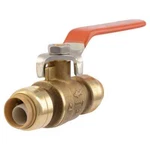 Sharkbite 1/2 In. Brass Push-to-connect Ball Valve. Fixed Price $22.99.