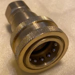 New Dixon 4vf4-b Hydraulic Quick Disconnect Coupling 1/2"nptfx1/2" Valved Socket. Fixed Price $19.50.