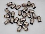 Legris 3101 08 13 Push-fit Adapter Fitting, 8mm Tube Size, Male Bsbp (lot 0f 25). Fixed Price $128.00.