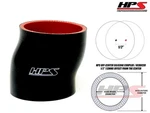 6" Long Hps 3-1/8" 80mm 4-ply Silicone Intercooler Turbo Offset Coupler Hose Blk. Fixed Price $49.35.