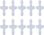 10 Pack 1/4 Inch Plastic Check Valve, One Way Barb Hose Inline Non. Fixed Price $13.35.