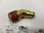 Gates G31102-0608 Air Brake To Male Pipe 45 Degree, 3/8 Od, 1/2-14 Thread. Fixed Price $16.16.